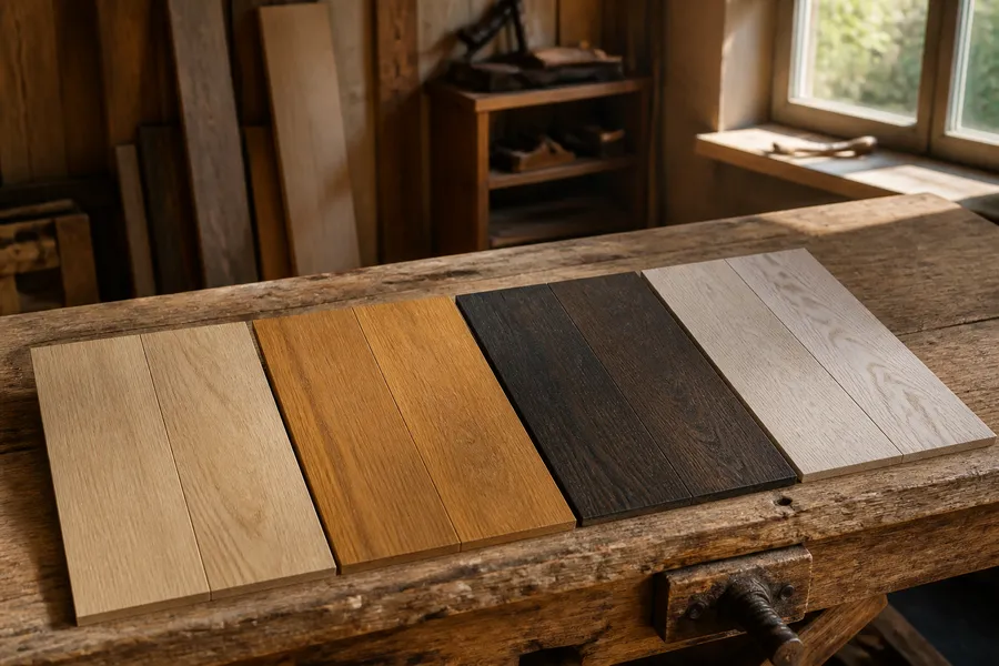 Afwerking en kleuren — Parket Kompas